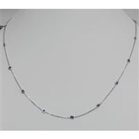 Necklace Damiata Gioielli Woman in White Gold 574/5/102/1-D199 - 574/5/102/1-D199